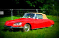 1966 Citroen DS 21 Chapron Decapotable A4 Photo Print