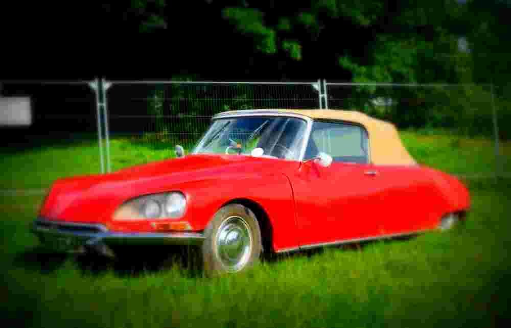 1966 Citroen DS 21 Chapron Decapotable A4 Photo Print