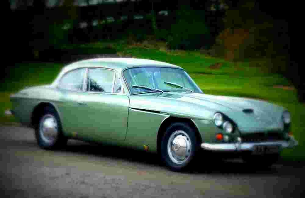 1966 Jensen CV8 Mk III A4 Photo Print