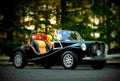 1966 Lightspeed Magenta Runabout A4 Photo Print