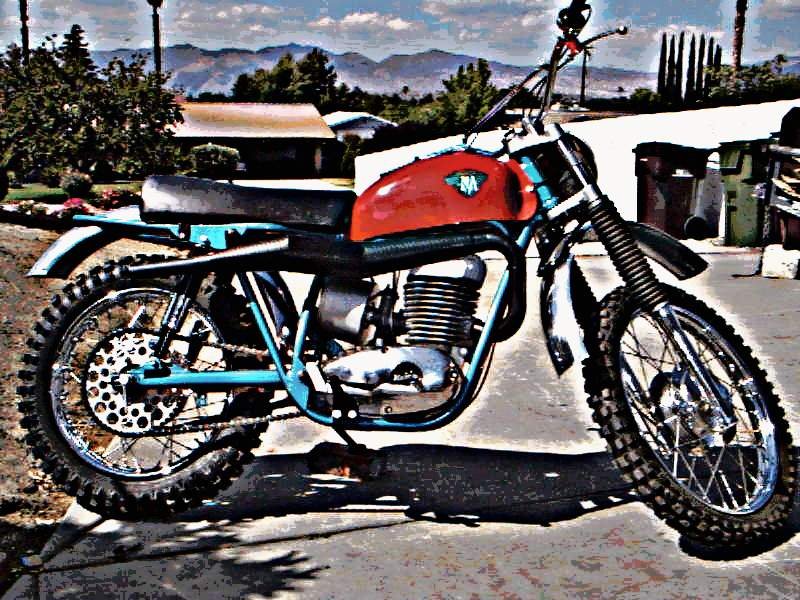 1966 Maico Mx motorbike A4 Photo Print