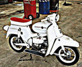1966 Sears Moped motorbike A4 Photo Print