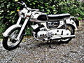 1966 Suzuki T10 motorbike A4 Photo Print