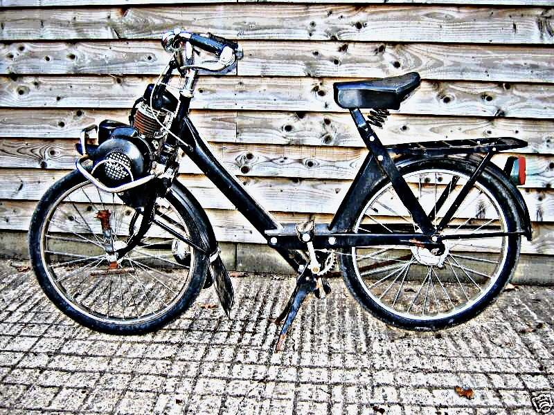 1966 Velosolex motorbike A4 Photo Print