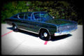 1966 dodge hemi charger A4 Photo Print