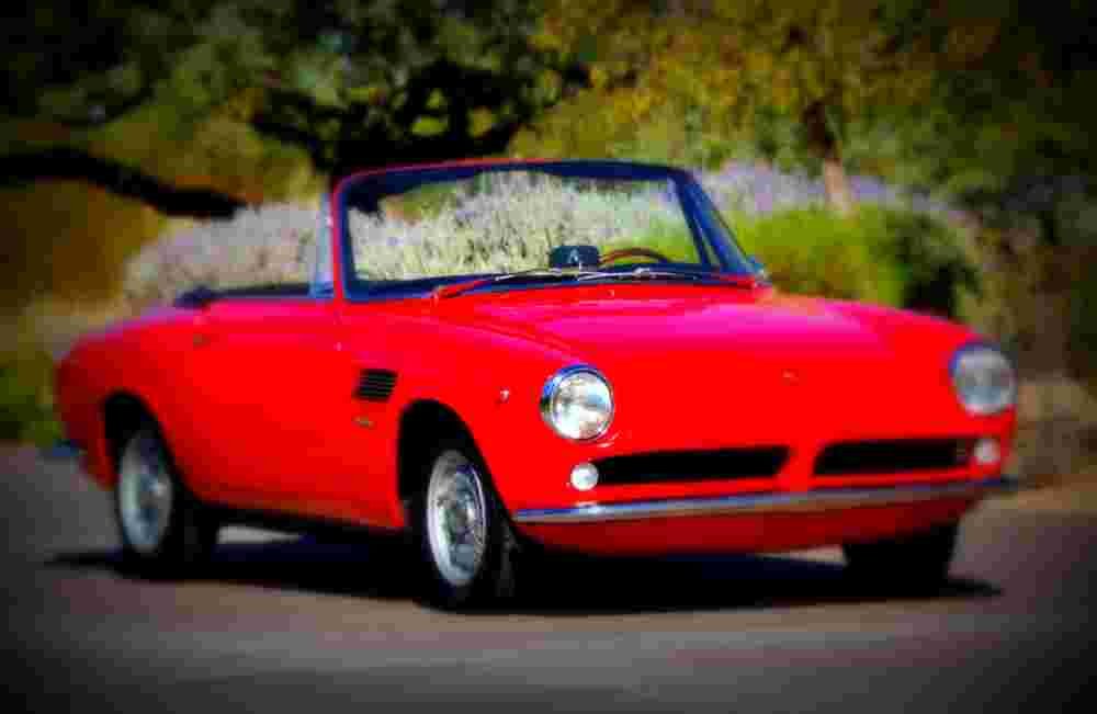 1967 ASA 1000 GT Spider A4 Photo Print