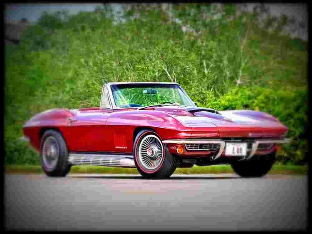 1967 Chevrolet Corvette L88 Convertible A4 Photo Print
