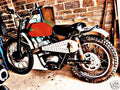 1967 Cotton motorbike A4 Photo Print