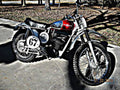 1967 husqvarna 250 motorbike A4 Photo Print