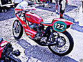 1967 ossa motorbike A4 Photo Print