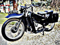 1967 velocette motorbike A4 Photo Print