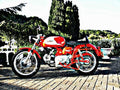 1968 Aermacchi motorbike A4 Photo Print