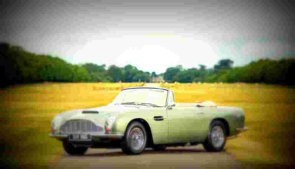 1968 Aston Martin DB6 Vantage Volante A4 Photo Print