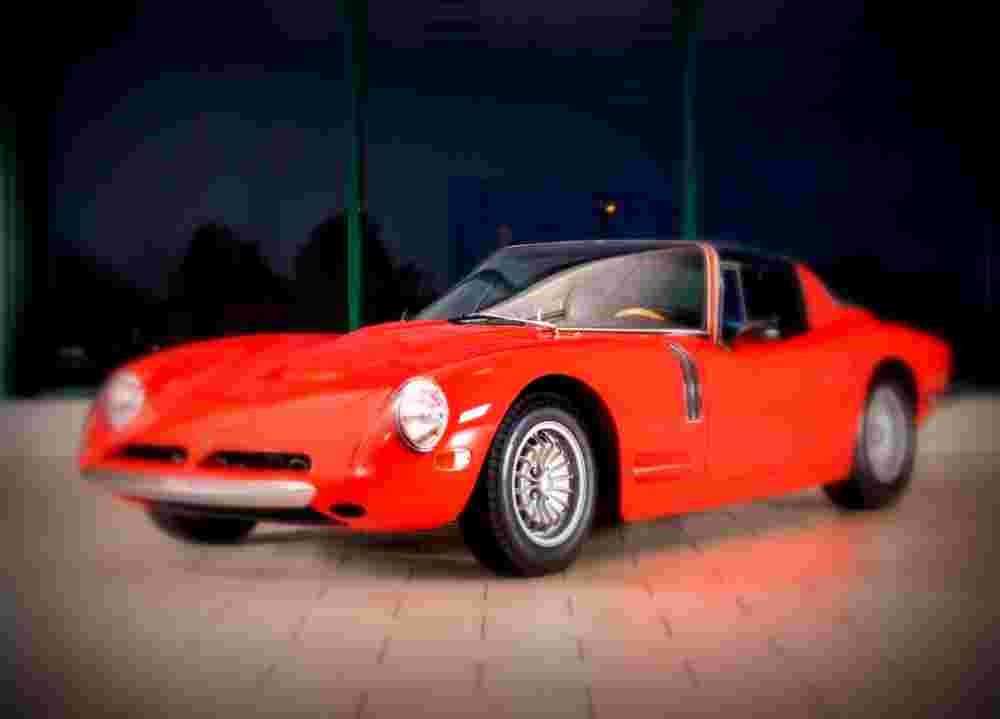 1968 Bizzarrini 1900 GT Europa A4 Photo Print