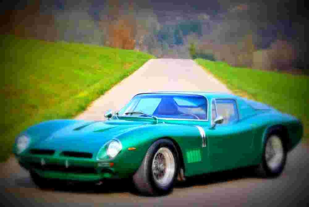 1968 Bizzarrini 5300 GT Strada Alloy A4 Photo Print