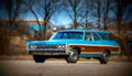 1968 Chevrolet Caprice Estate Wagon A4 Photo Print