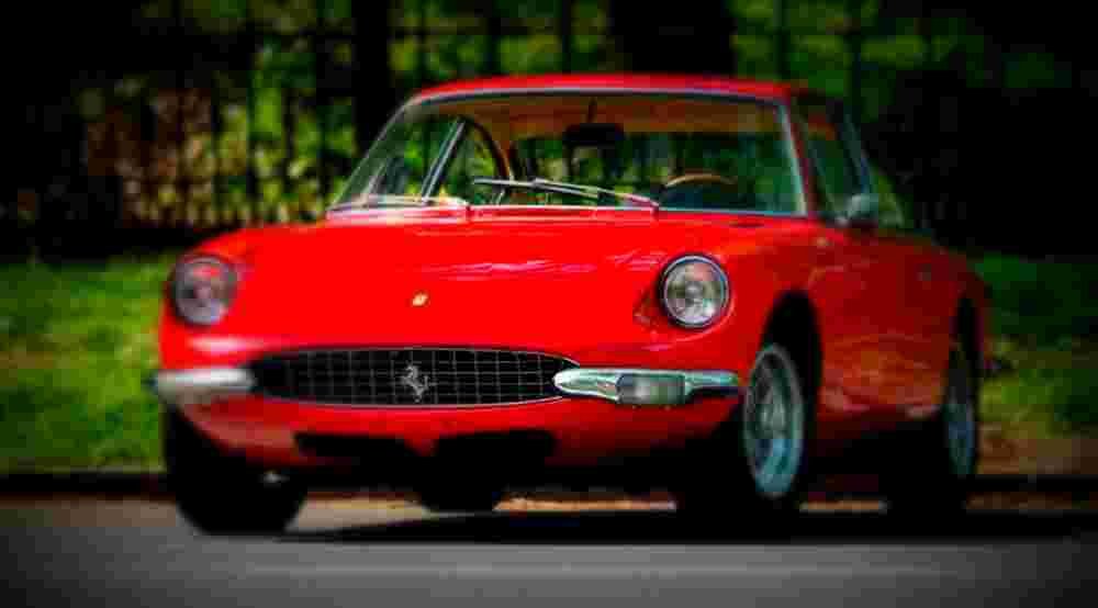 1968 Ferrari 365 GT 22 A4 Photo Print