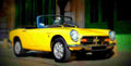 1968 Honda S800 Cabriolet A4 Photo Print