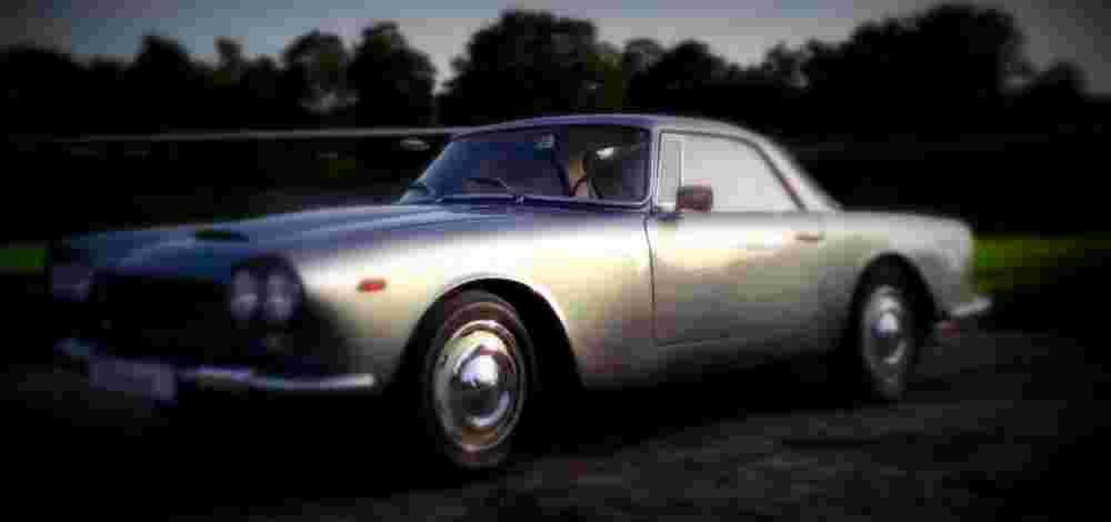 1968 Lancia Flaminia Coupe A4 Photo Print