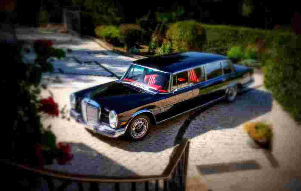 1968 Mercedes Benz 600 Pullman Limousine A4 Photo Print