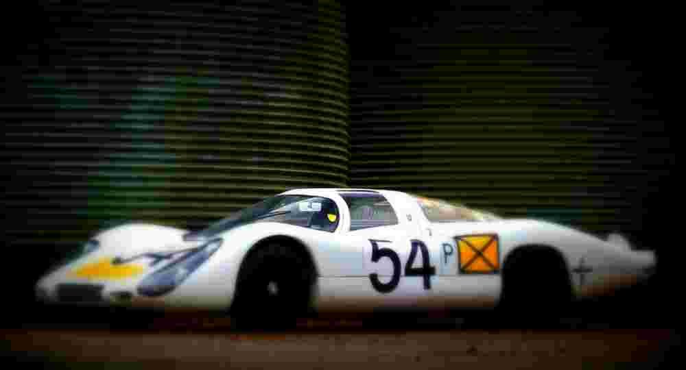 1968 Porsche 907 Longtail A4 Photo Print