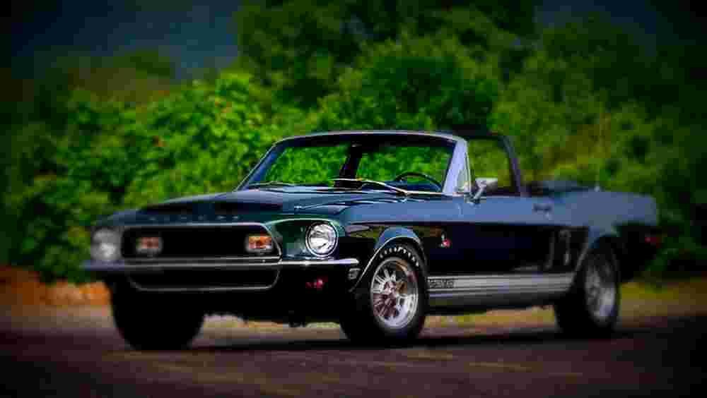 1968 Shelby GT500KR Convertible A4 Photo Print