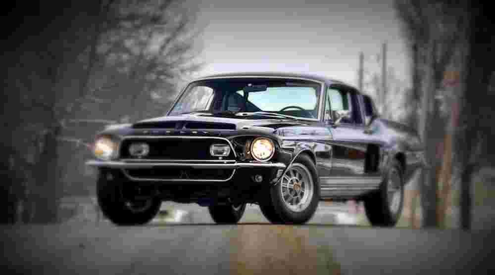1968 Shelby GT500KR Fastback A4 Photo Print