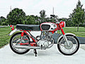 1968 cb160 motorbike A4 Photo Print