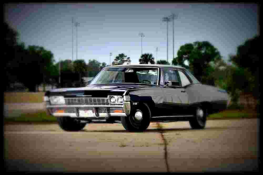 1968 chevrolet biscayne l72 A4 Photo Print