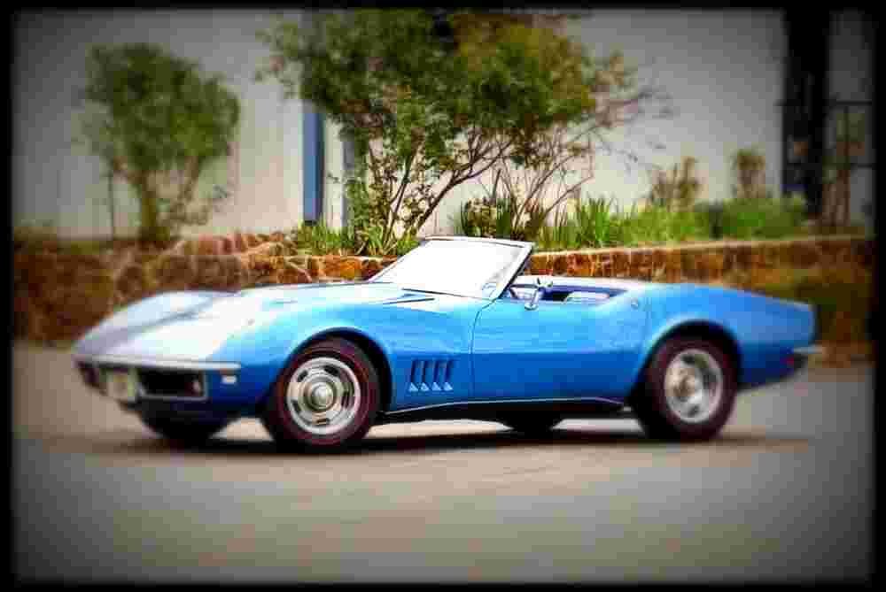 1968 chevrolet corvette l88 convertible A4 Photo Print