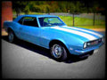 1968 chevy camaro z28 A4 Photo Print