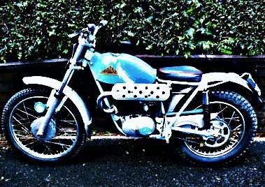 1968 cotton trials motorbike A4 Photo Print