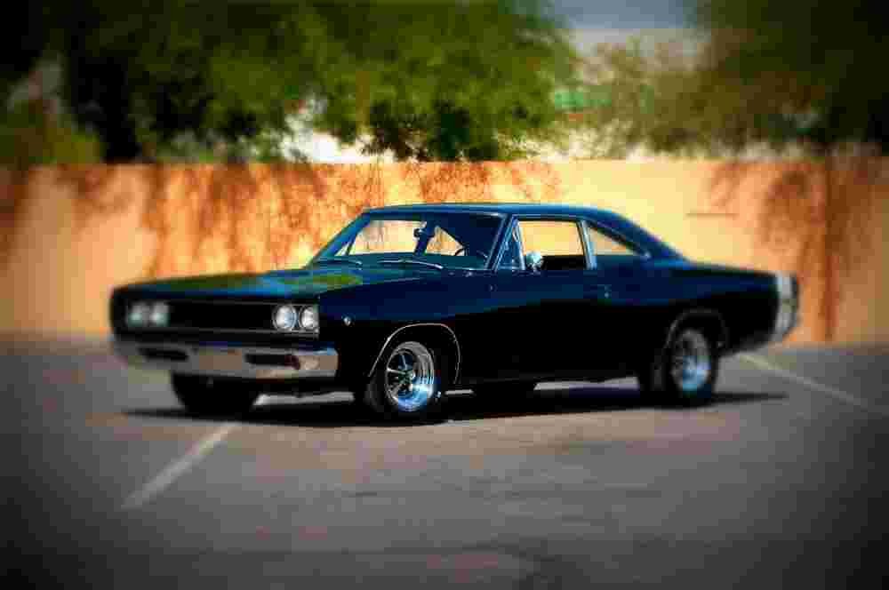 1968 dodge super bee A4 Photo Print
