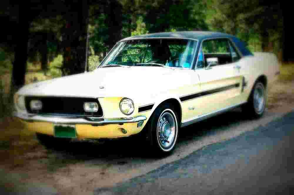 1968 ford mustang high country special A4 Photo Print