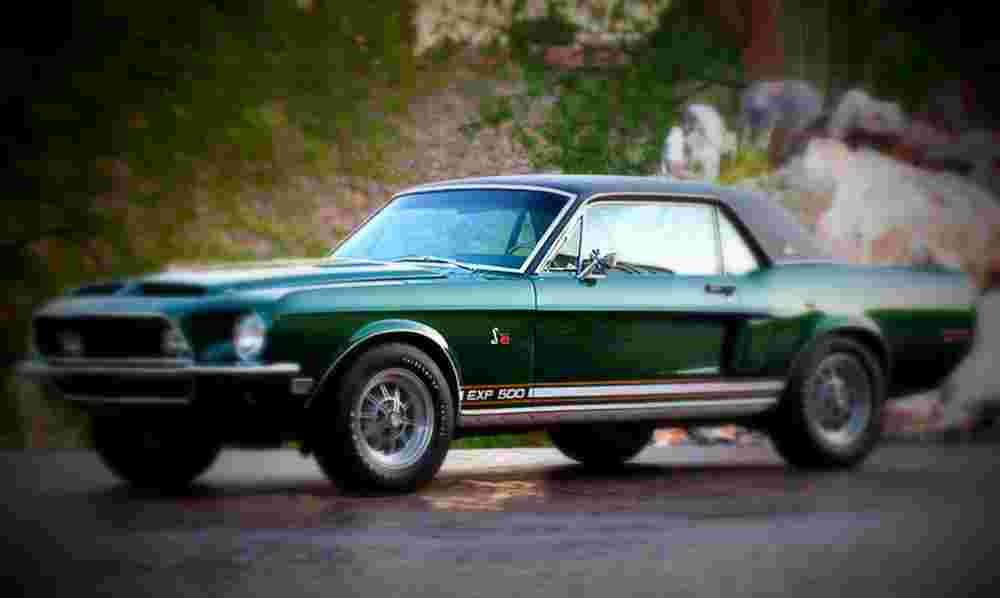1968 shelby exp 500 A4 Photo Print