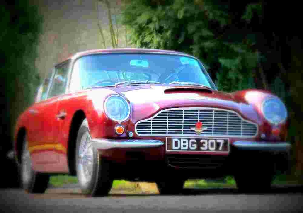 1969 Aston Martin DB6 A4 Photo Print