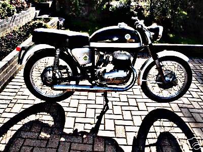 1969 Bultaco Metralla motorbike A4 Photo Print