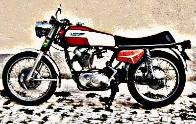 1969 Ducati Desmo motorbike A4 Photo Print