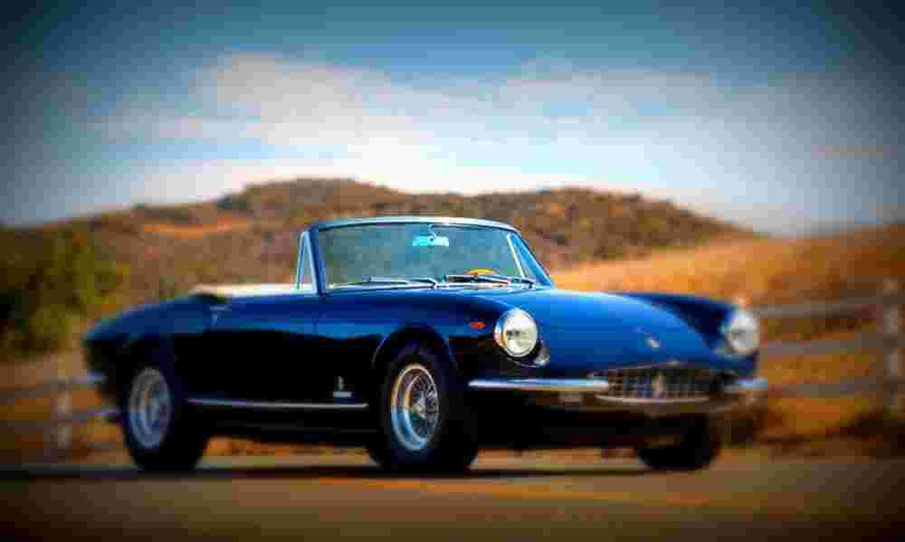 1969 Ferrari 365 GTS Pininfarina A4 Photo Print