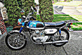 1969 cb175 motorbike A4 Photo Print