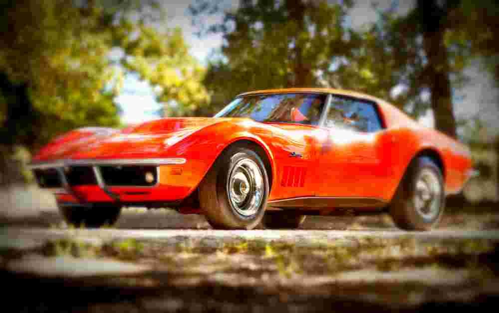 1969 chevrolet corvette l88 A4 Photo Print