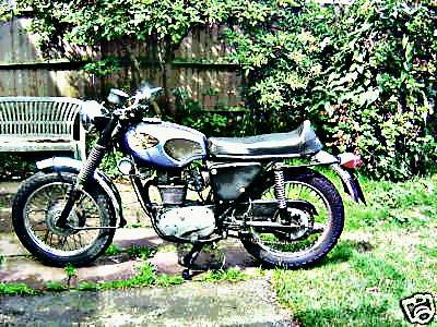 1969 starfire b25s motorbike A4 Photo Print