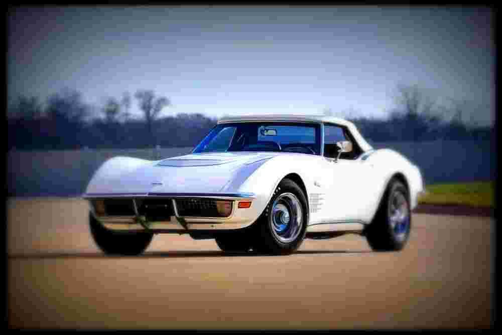 1970 Chevrolet Corvette ZR1 Convertible A4 Photo Print