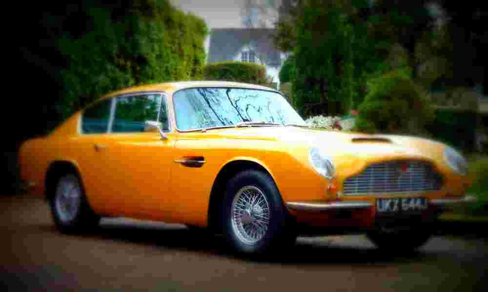 1970 aston martin db7 A4 Photo Print