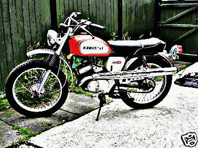 1970 g3tr motorbike A4 Photo Print
