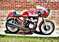 1970 mv motorbike A4 Photo Print