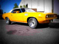 1970 plymouth cuda A4 Photo Print