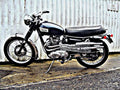 1970 triumph t100 motorbike A4 Photo Print