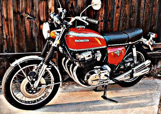 1971 Cb750 K1 motorbike A4 Photo Print