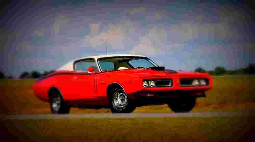1971 Dodge Charger RT Hemi A4 Photo Print